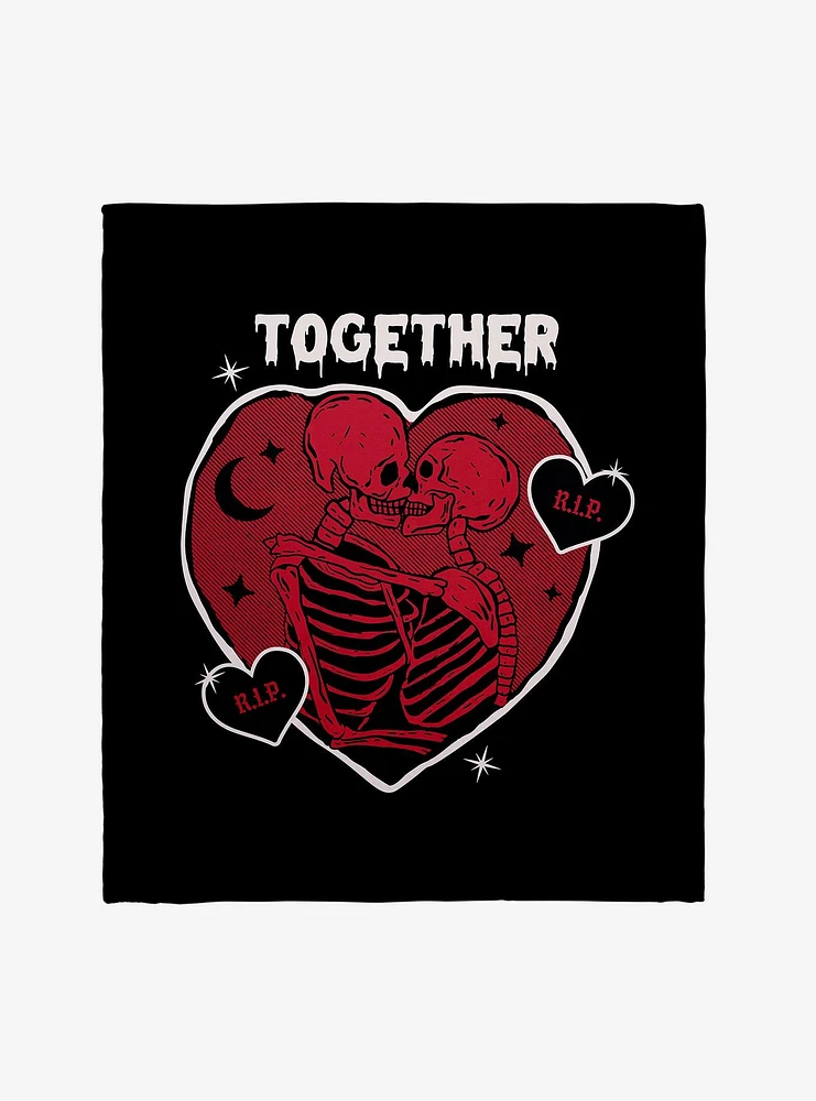 Together Forever Throw Blanket