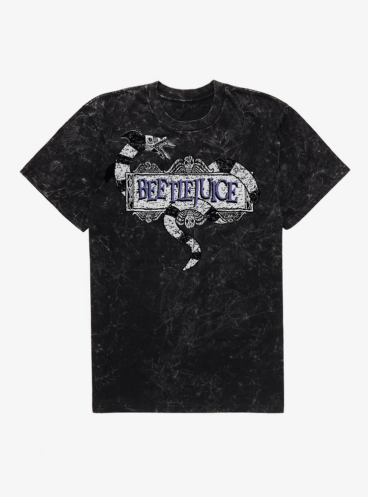 Beetlejuice Sandworm Logo T-Shirt