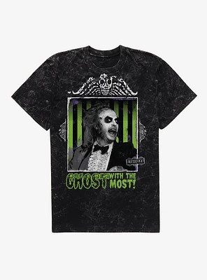 Beetlejuice Ghost With The Most Mineral Wash T-Shirt