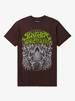 Slaughter To Prevail Bones & Fangs Boyfriend Fit Girls T-Shirt