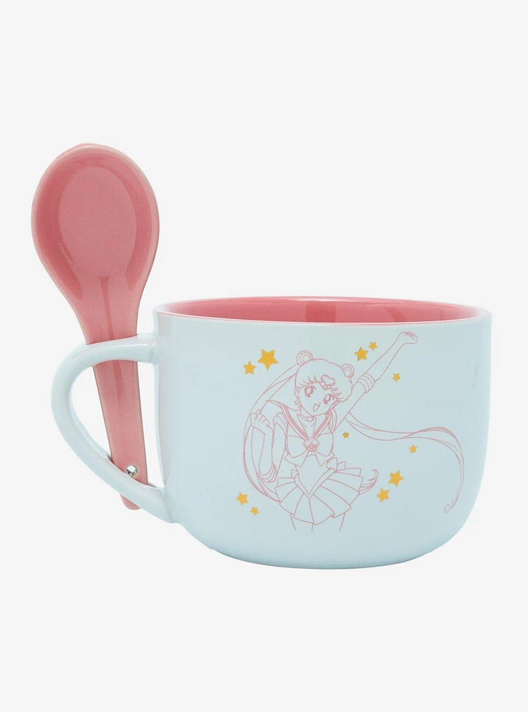 Pretty Guardian Sailor Moon Soup Mug & Spoon