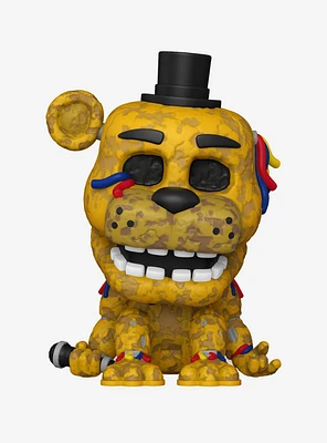 Funko Five Nights At Freddy's Pop! Games Withered Golden Freddy Vinyl Figure Hot Topic Exclusive