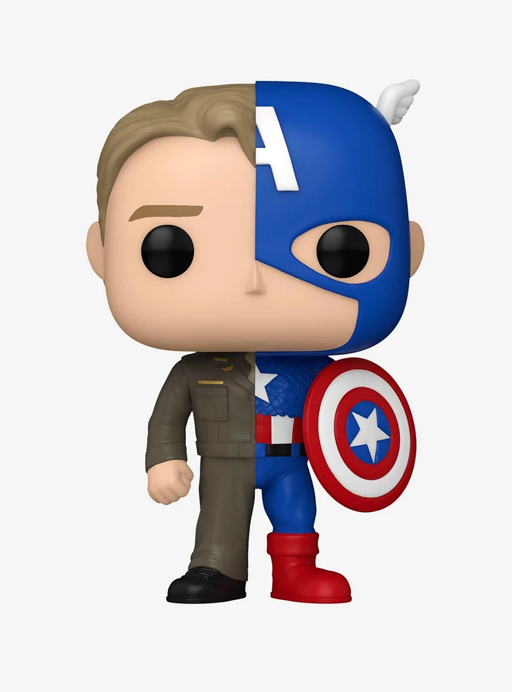 Funko Marvel Pop! Steve Rogers/Captain America Vinyl Bobble-Head