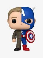 Funko Marvel Pop! Steve Rogers/Captain America Vinyl Bobble-Head