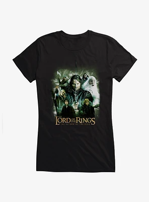 Lord Of The Rings Return King Poster Girls T-Shirt