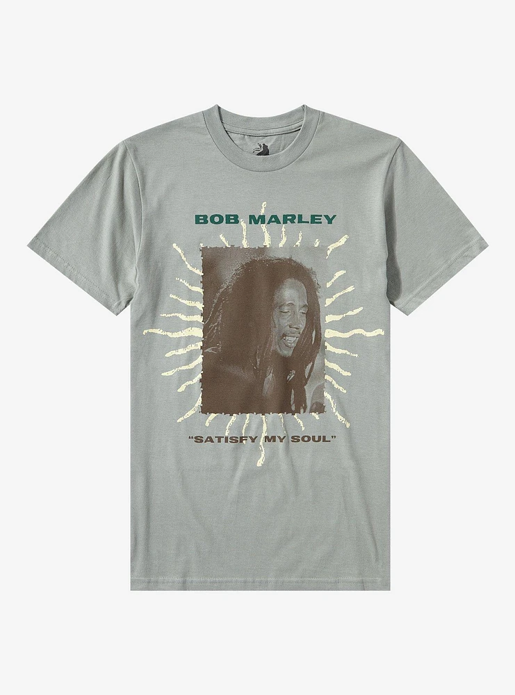 Bob Marley Satisfy My Soul Boyfriend Fit Girls T-Shirt