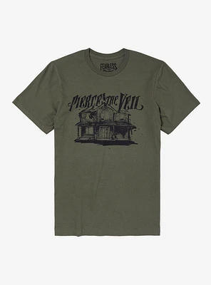 Pierce The Veil Collide With Sky House Boyfriend Fit Girls T-Shirt