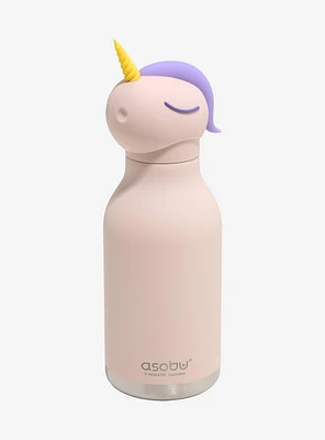 Asobu Unicorn Topper Stainless Steel Water Bottle