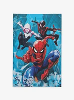 Marvel Spider-Man Spider-Gwen Spiderverse Trio Canvas Wall Decor