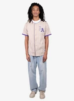 LA Pinstripe Baseball Jersey