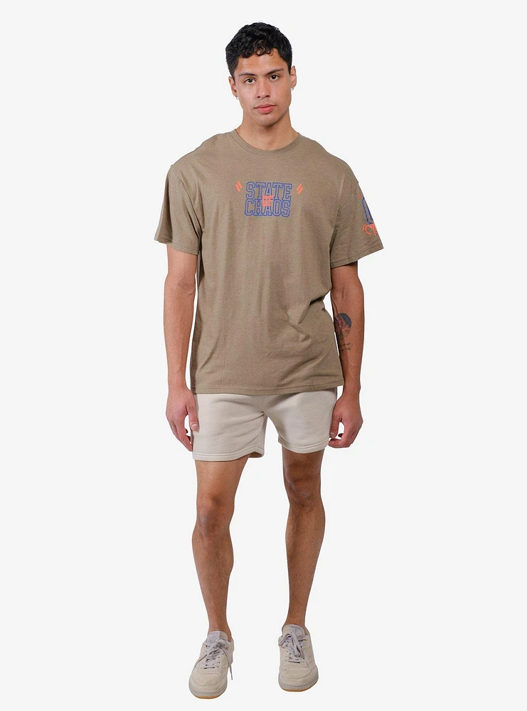 Zip Pocket 2.0 Inseam 5" Fleece Shorts Sand