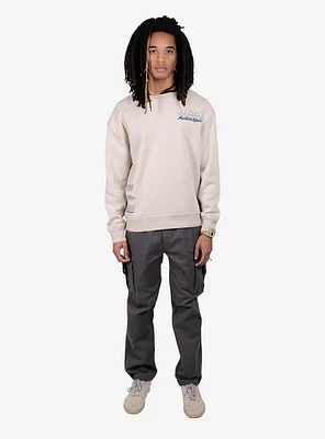 Most Wanted Motorsport Crewneck Sweatshirt Sand