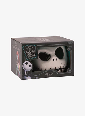 The Nightmare Before Christmas Jack SKellington Face Figural Mug