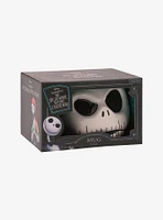 The Nightmare Before Christmas Jack SKellington Face Figural Mug