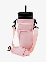 Pink Water Bottle Sling