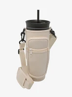 Cream Water Bottle Sling