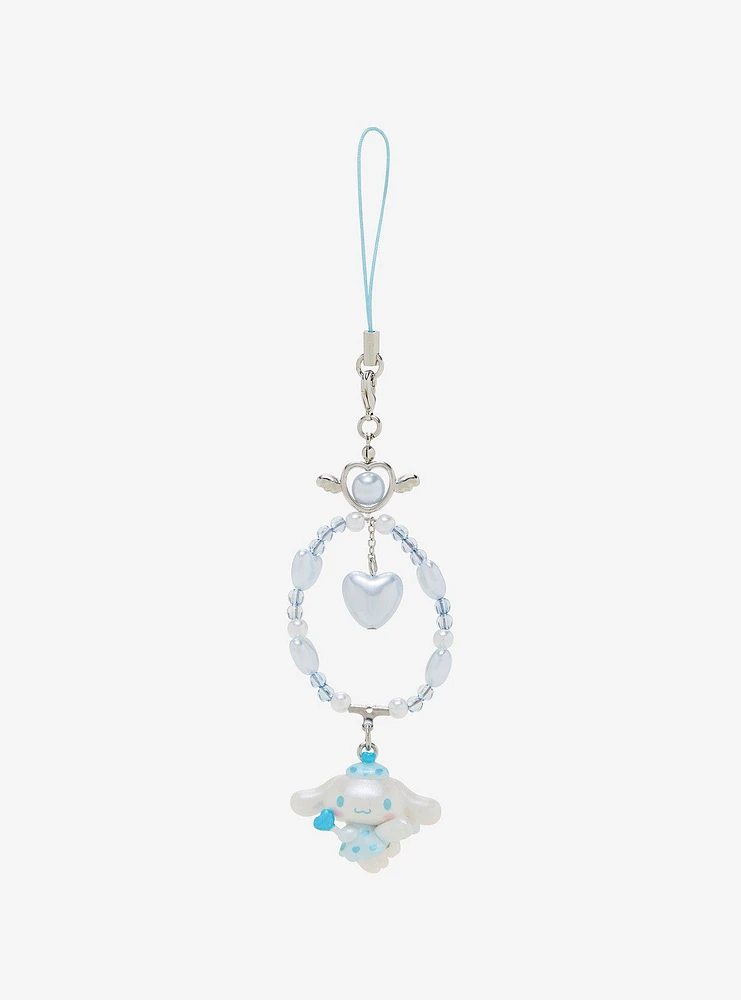 Cinnamoroll Dreaming Angel Beaded Phone Charm