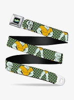 SpongeBob SquarePants Handsome Squidward Pose Checker Youth Seatbelt Belt