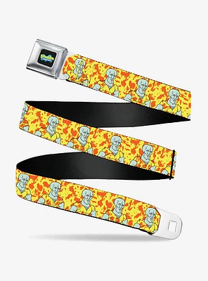 SpongeBob SquarePants Handsome Squidward Pose Youth Seatbelt Belt