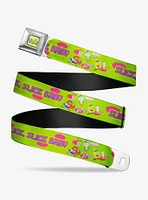 SpongeBob SquarePants And Friends Slice Slice Baby Pose Youth Seatbelt Belt