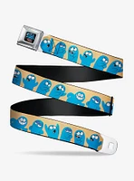 Foster's Home For Imaginary Friends Bloo Expressions Beige Youth Seatbelt Belt