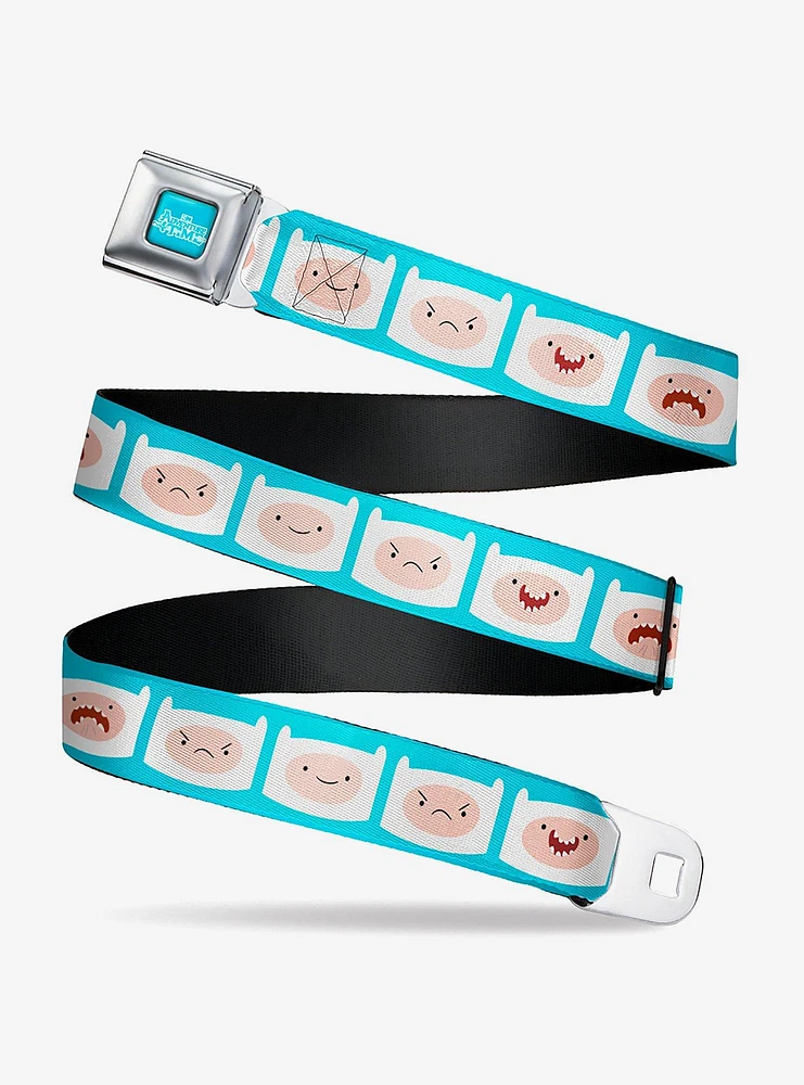 Adventure Time Finn Expressions Youth Seatbelt Belt