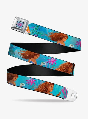 Disney The Little Mermaid Ariel Under The Sea Poses Youth Seatbelt Belt