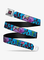 Invader Zim GIR And Piggy Rule The World Poses Youth Seatbelt Belt