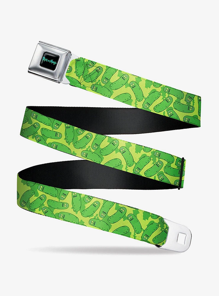 Rick And Morty Pickle Rick Youth Seatbelt Belt