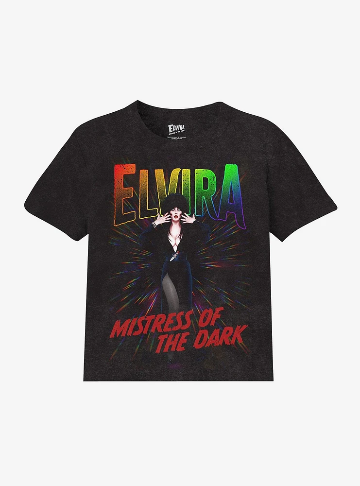 Elvira Rainbow Baby T-Shirt