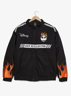 Disney The Nightmare Before Christmas Jack Skellington Flaming Racing Jacket — BoxLunch Exclusive