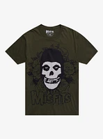 Misfits Roses Boyfriend Fit Girls T-Shirt