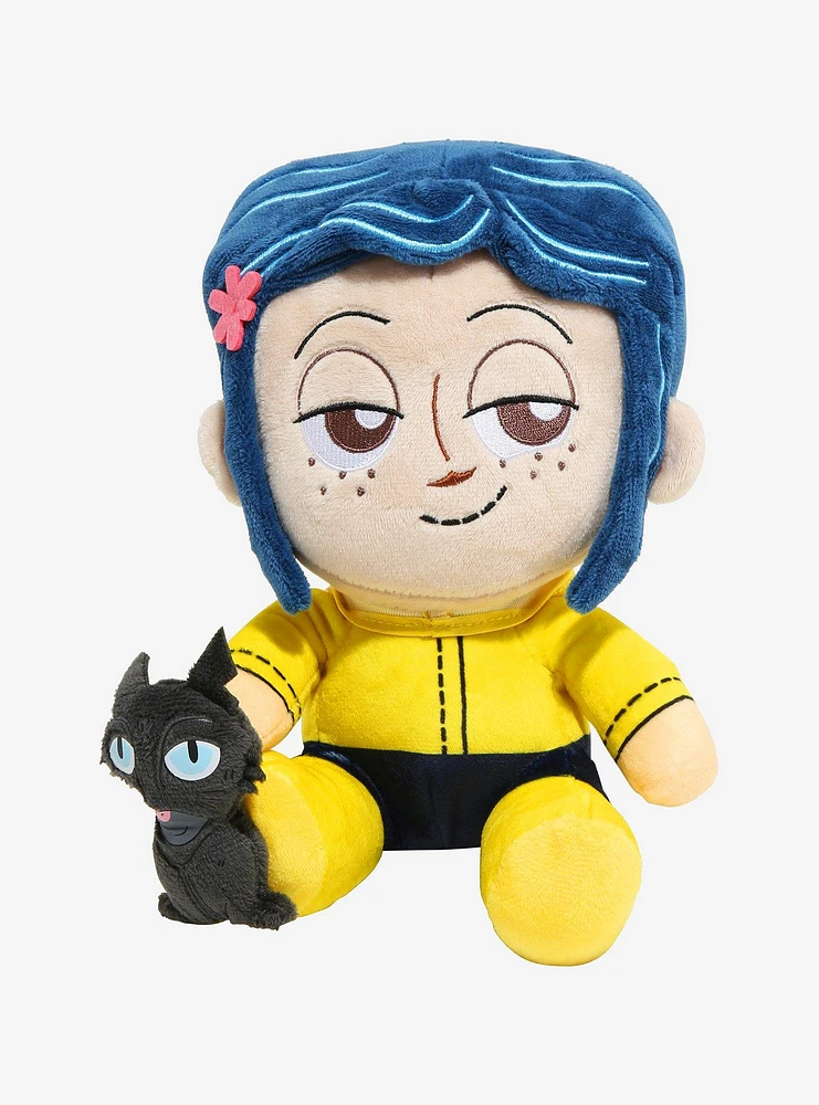 Coraline With Cat Plush