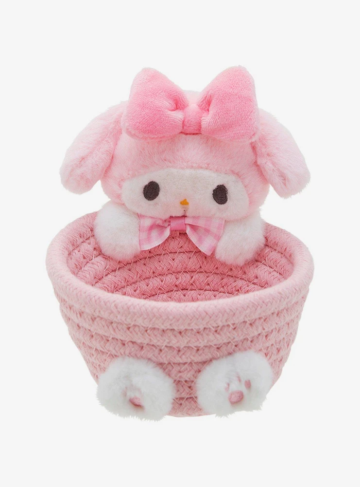 My Melody Plush Mini Basket