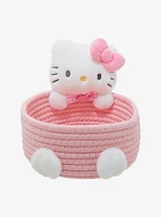 Hello Kitty Plush Basket