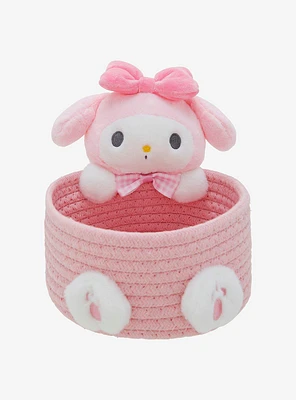 My Melody Plush Basket