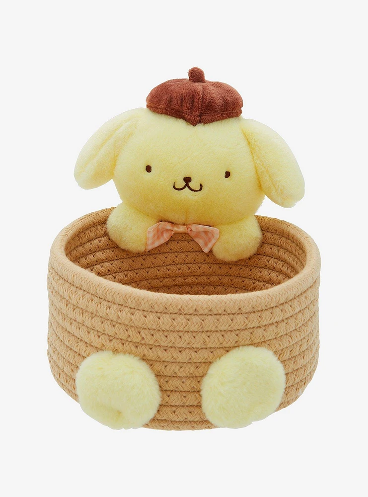 Pompompurin Plush Basket