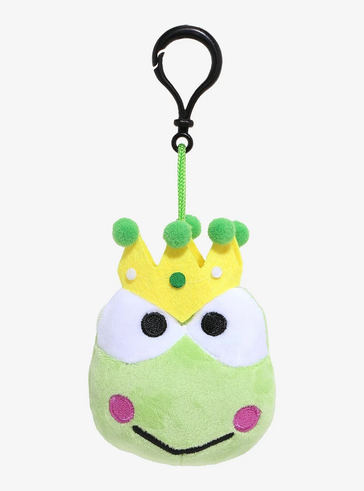 Keroppi King Plush Key Chain