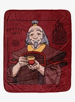 Avatar: The Last Airbender Iroh Quote Throw Blanket