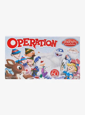 Operation: Rudolph The Red Nosed Reindeer 60th Anniversary Edition Board Game