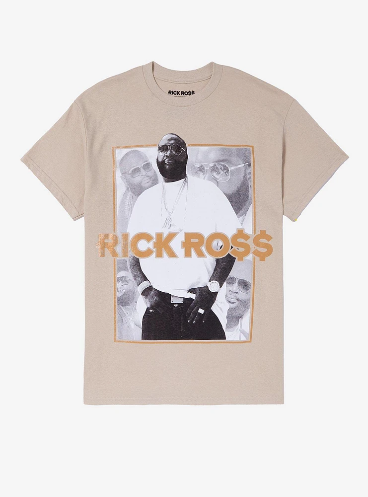 Rick Ross Photo Collage T-Shirt