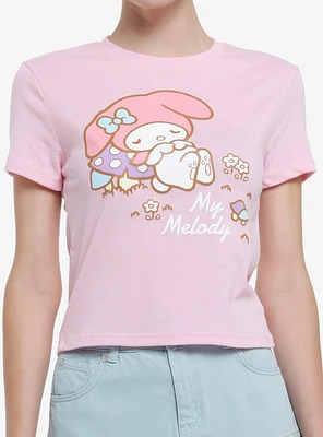My Melody Sleeping Girls Baby T-Shirt