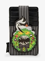 Loungefly Disney The Nightmare Before Christmas Zero Wreath Glow-in-the-Dark Cardholder — BoxLunch Exclusive