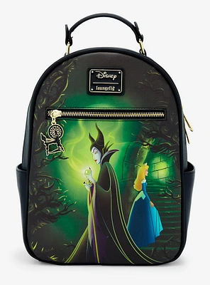 Loungefly Disney Sleeping Beauty Aurora & Maleficent Mini Backpack — BoxLunch Exclusive