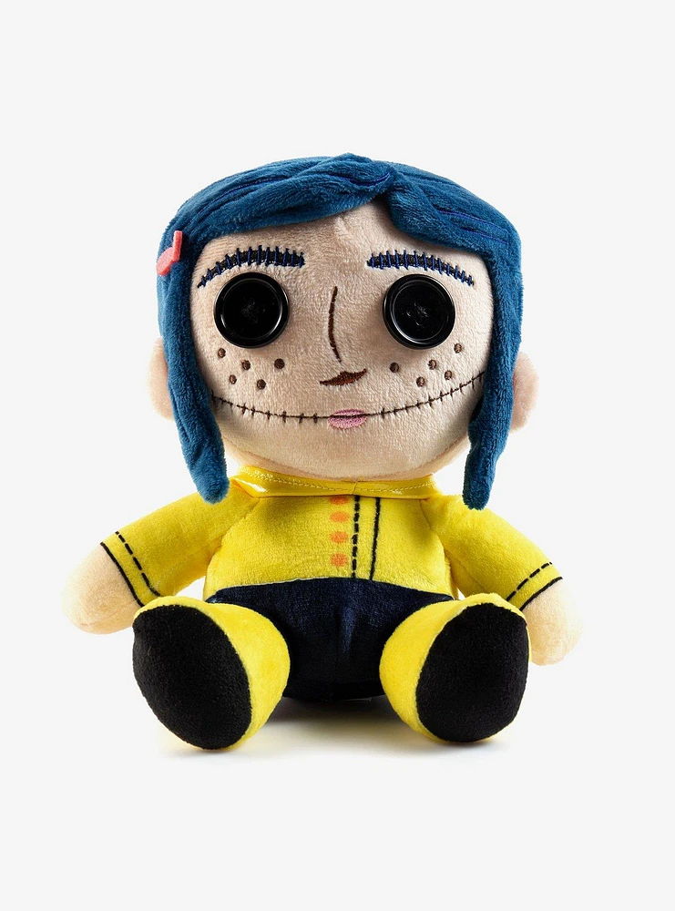 Coraline Button Eyes Plush