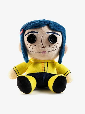 Coraline Button Eyes Plush