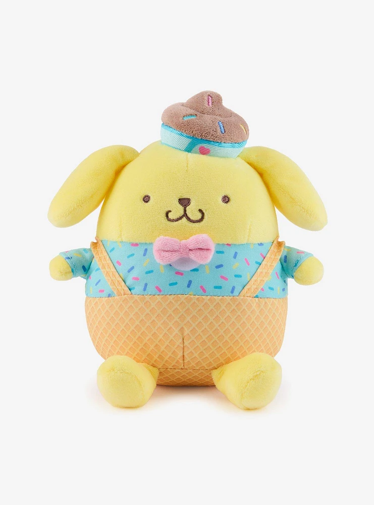 Pompompurin Ice Cream Outfit Plush