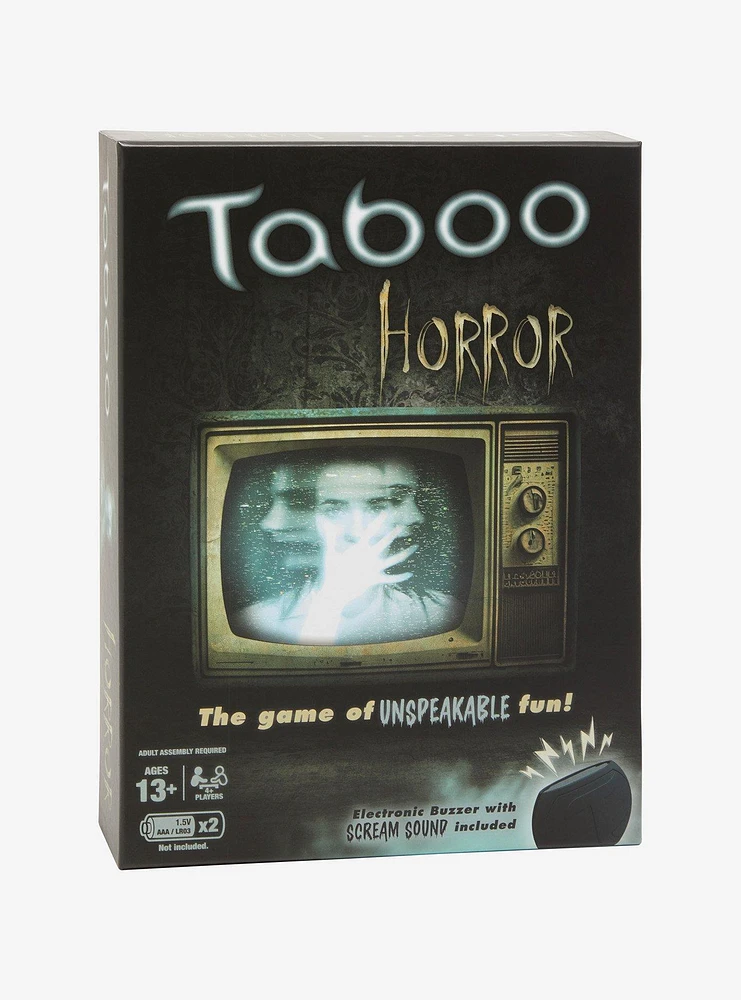 Taboo: Horror Edition Game