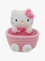 Hello Kitty Plush Mini Basket