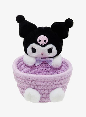 Kuromi Plush Mini Basket